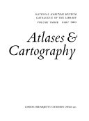 Atlases & cartography.