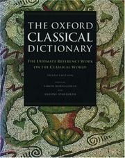 The Oxford classical dictionary / edited by Simon Hornblower and Antony Spawforth.