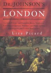 Picard, Liza, 1927- Dr. Johnson's London :