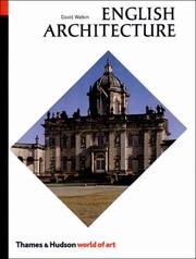 Watkin, David, 1941-2018. English architecture :