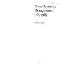 Royal Academy draughtsmen, 1769-1969: [an exhibition catalogue].