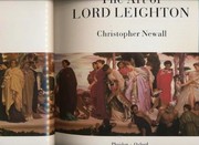 Newall, Christopher.  The art of Lord Leighton /