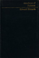 Edwards, Edward, 1738-1806. Anecdotes of painters, who have resided or been born in England,