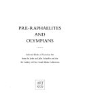  Pre-raphaelites and Olympians :