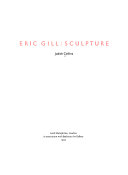 Eric Gill : sculpture / Judith Collins.