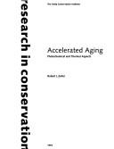 Accelerated aging : photochemical and thermal aspects / Robert L. Feller.