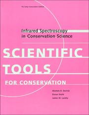 Derrick, Michele R., 1955- Infrared spectroscopy in conservation science /
