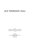  Old Thorndon Hall.