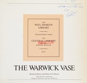 Marks, Richard, 1945- The Warwick vase /