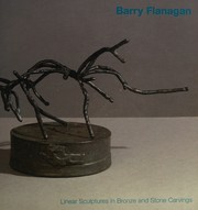 Barry Flanagan : linear sculptures in bronze and stone carvings.