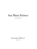 Pacheco, Ana Maria, 1943- Ana Maria Pacheco :