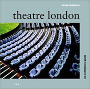 Heathcote, Edwin. Theatre London.