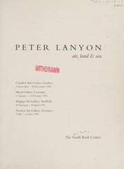 Peter Lanyon : air, land & sea : Camden Arts Centre, London, 6 November-20 December 1992 ... [et al.]