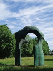 Henry Moore Foundation. Henry Moore at Perry Green.