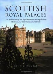 Dunbar, John G. Scottish royal palaces :