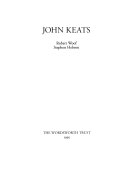 Woof, Robert. John Keats /