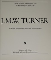 J.M.W. Turner à l'occasion du cinquantième anniversaire du British Council : Galeries nationales du Grande Palais, Paris, 14 octobre 1983-16 janvier 1984.