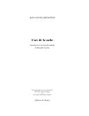 L'art de la tache : introduction à la Nouvelle méthode d'Alexander Cozens / Jean-Claude Lebensztejn.